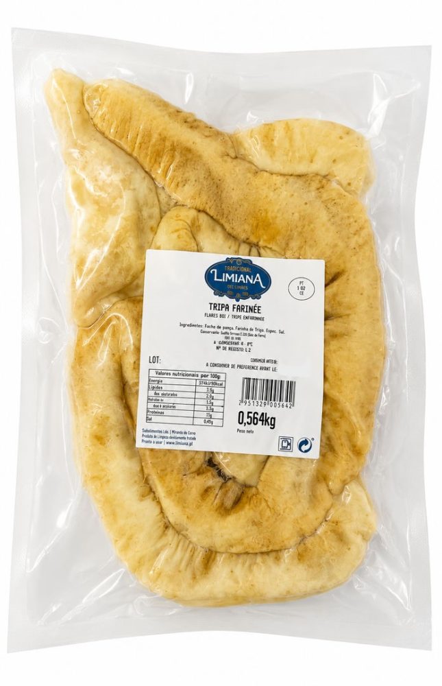 TRIPA COZIDA ENFAR. CONG. VACUO +- 500gr