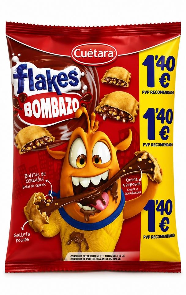 FLAKES NOCILLA (cx.7x120gr)