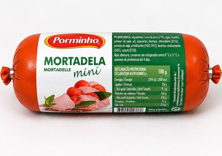 MORTADELA MINI S/AZ. 10X350GR *PORMINHO*
