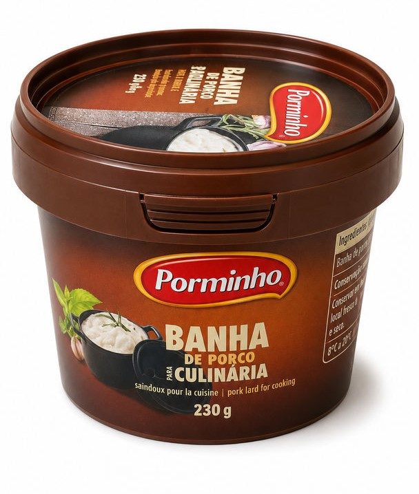 BANHA PORCO COV. 230gr